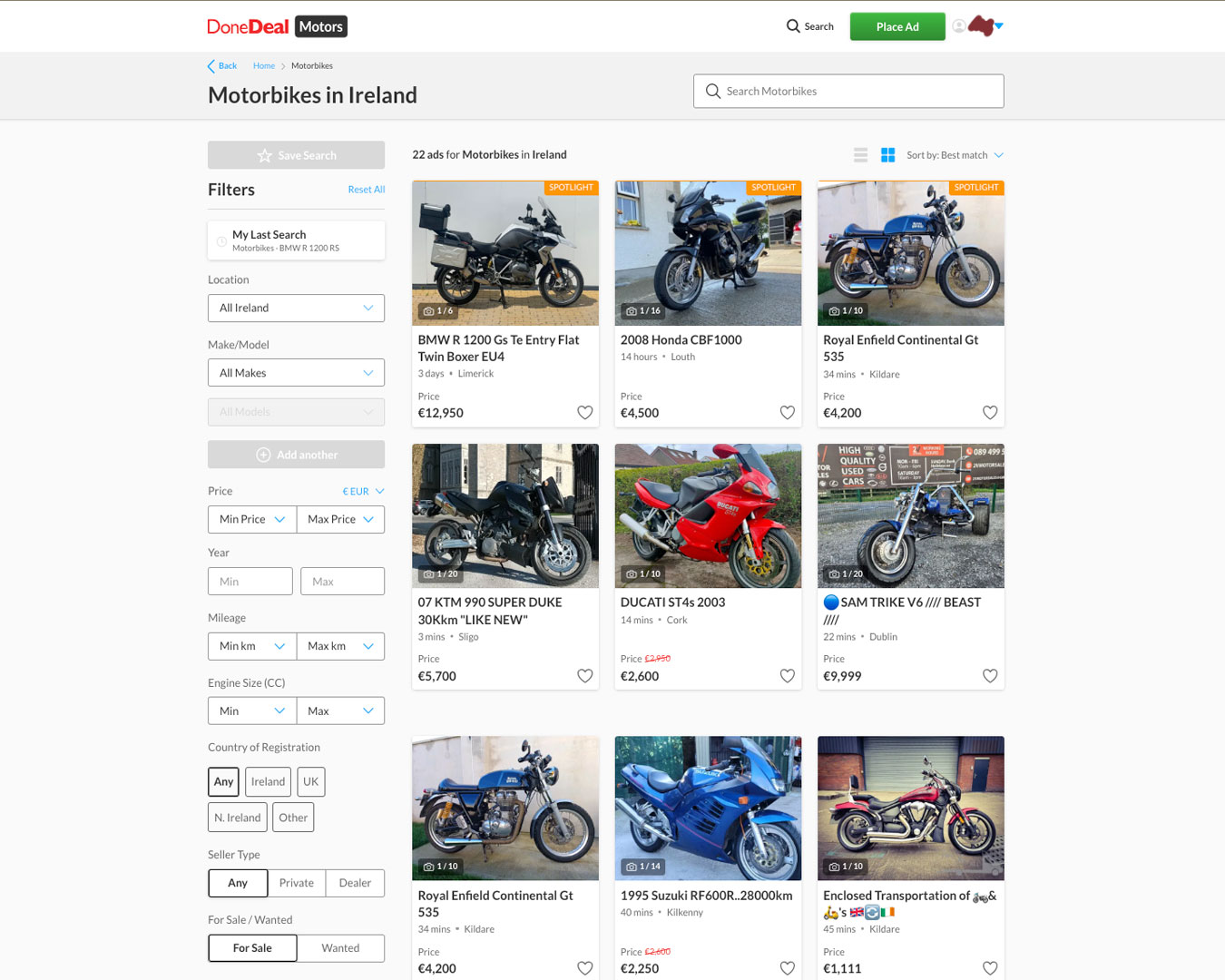 Done Deal motorbikes what should you know Just Motorcyclin